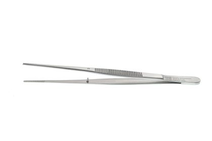 Semkin Dressing Forceps 5" Serrated Narrow