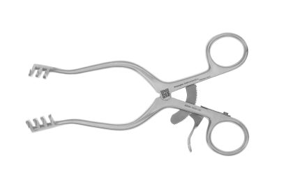 Weitlaner Retractor 6 1/2" Sharp 3x4 Teeth