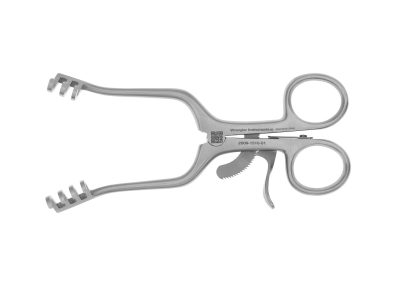 Weitlaner Self-Retaining Retractor 5 1/2" Blunt 3x4 Teeth