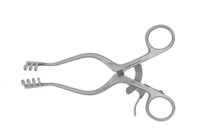 Weitlaner Retractor 6 1/2" Blunt 3x4 Teeth