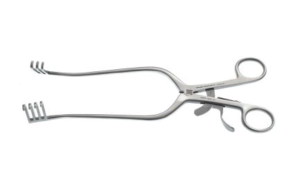 Weitlaner Retractor 9 1/2" Blunt 3x4 Teeth